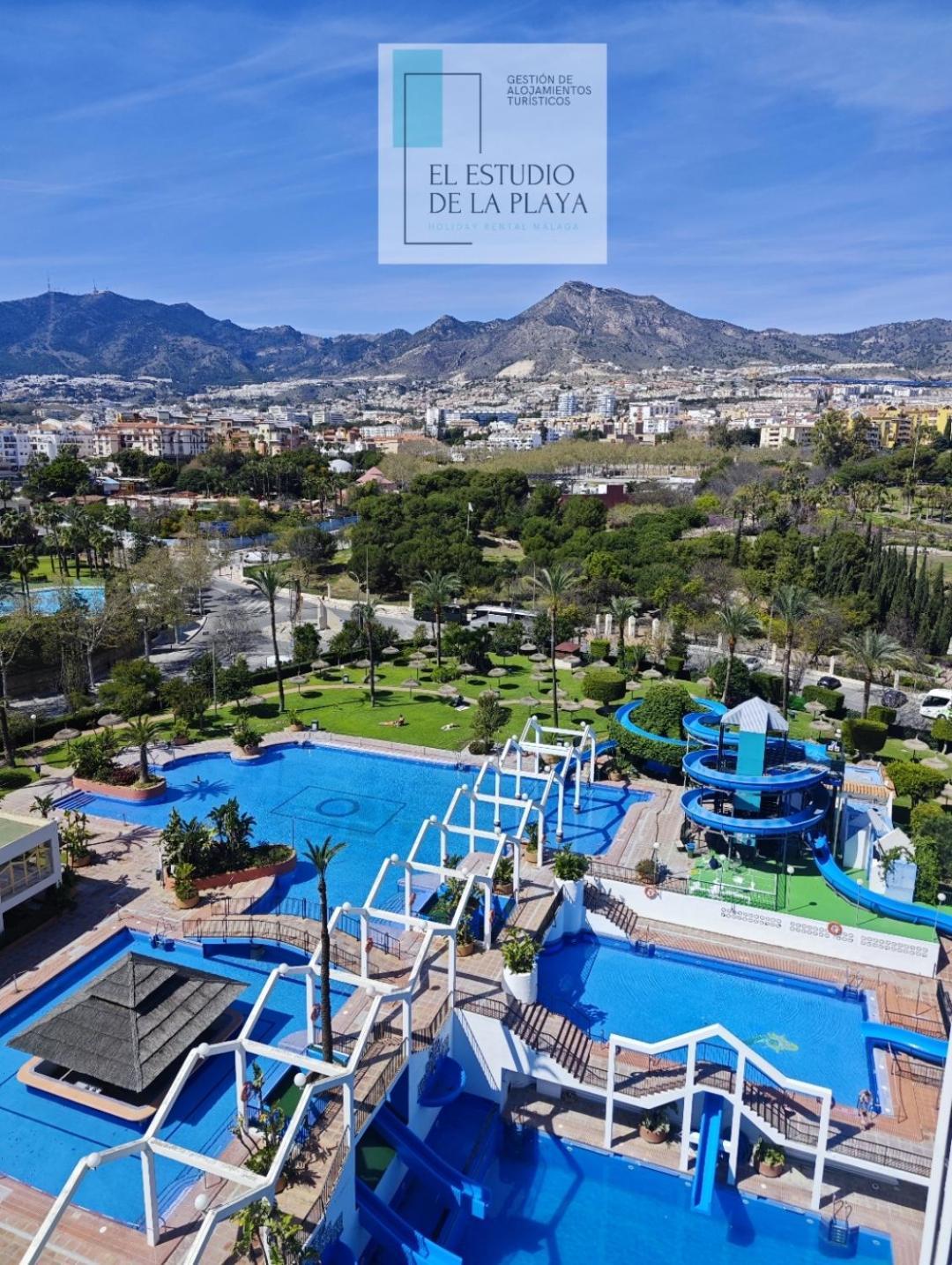 El Estudio De La Playa Benalbeach Vistas Al Mar Benalmádena Exterior foto
